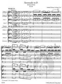 Serenata notturna KV 239 von Wolfgang Amadeus Mozart 