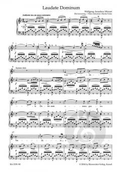 Laudate Dominum KV 339 von Wolfgang Amadeus Mozart (Download) 