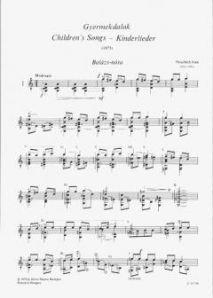 Children's Songs / Kinderlieder 