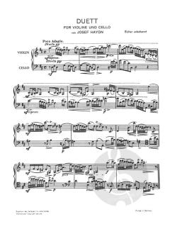 Duo von Joseph Haydn 
