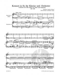 Konzert Nr. 14 Es-Dur KV 449 von Wolfgang Amadeus Mozart (Download) 