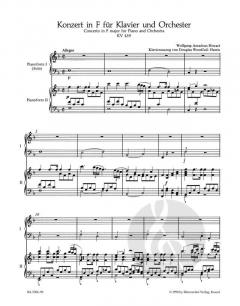 Konzert Nr. 19 F-Dur KV 459 von Wolfgang Amadeus Mozart (Download) 