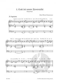 6 neue Lieder (Heinz Werner Zimmermann) 