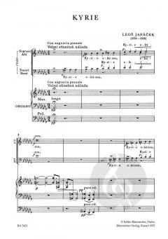 Unvollendete Messe von Leoš Janáček (Download) 