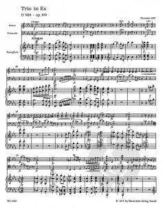 Klaviertrio D 929 op.100 (Franz Schubert) 