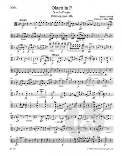 Oktett D 803 op.post.166 von Franz Schubert (Download) 