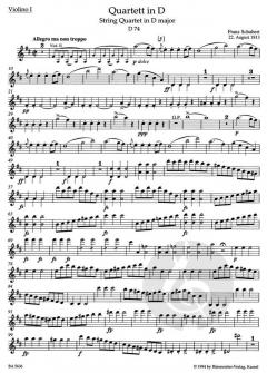 Streichquartette 3 von Franz Schubert (Download) 