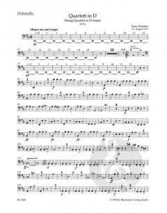 Streichquartette 3 von Franz Schubert (Download) 