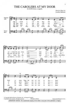 The Carolers At My Door (Caroline Mallonée) 