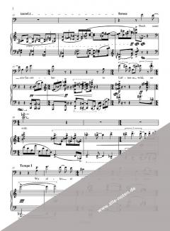 Goethe-Lieder für Bariton und Klavier von Wolfgang Rihm 