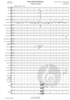 2 Cuban Dances von Garcia Caturla (Download) 