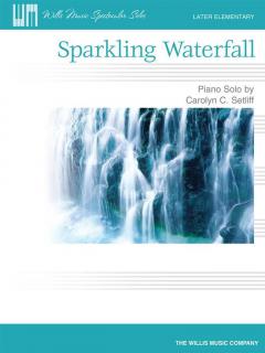 Sparkling Waterfall von Carolyn C. Setliff 