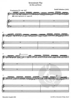 Sevenminute-Play von Rudolf Kelterborn 