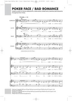 Poker Face / Bad Romance von Lady Gaga 