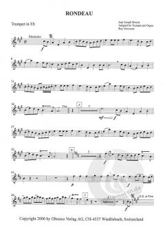 Rondeau von Jean-Joseph Mouret für Trompete & Orgel im Alle Noten Shop kaufen
