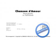 Chanson d'Amour (Wayne Shanklin) 