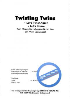 Twisting Twins von Jim Lee 