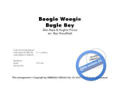 Boogie Woogie Bugle Boy von Don Raye 