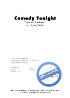 Comedy Tonight (Stephen Sondheim) 
