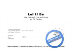 Let It Be von John Lennon 