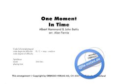 One Moment In Time (John Bettis) 