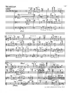 Streichquartett Nr. 5 in einem Satz von Rudolf Kelterborn im Alle Noten Shop kaufen (Partitur)
