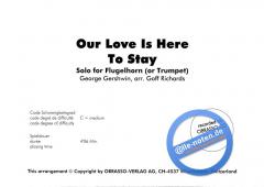 Our Love Is Here To Stay (George Gershwin) 