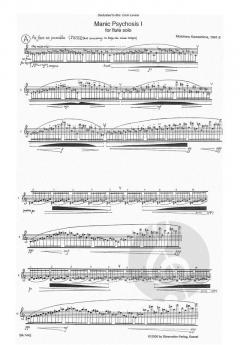 Manic Psychosis I for Flute solo 