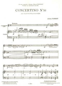 Concertino No. 16 von Julien Porret 
