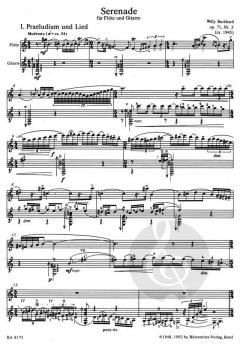 Serenade op. 71/3 von Willy Burkhard (Download) 