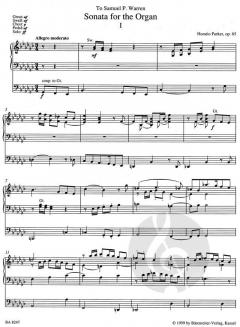 Sonate op. 65 von Horatio Parker 