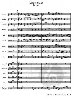 Magnificat BWV 243a von Johann Sebastian Bach 