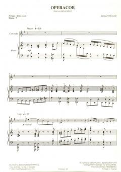 Opéracor von Jérôme Naulais für Horn und Klavier