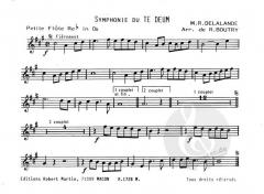 Symphonie du Te Deum (Michel-Richard Delalande) 