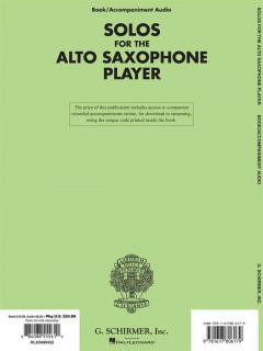 Solos for the Alto Saxophone Player 