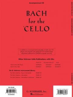 Bach For The Cello von Johann Sebastian Bach im Alle Noten Shop kaufen (CD)