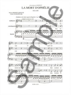 La Mort d'Ophelie, Ballade (Hector Berlioz) 