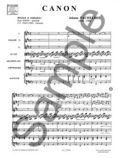 Johann Pachelbel: Canon 
