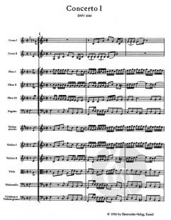 6 Brandenburgische Konzerte von Johann Sebastian Bach 