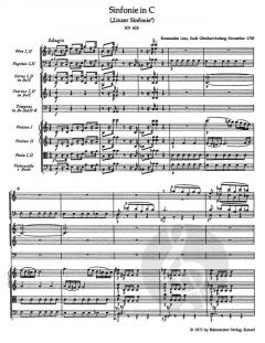 Sinfonie Nr.36 KV 425 von Wolfgang Amadeus Mozart 