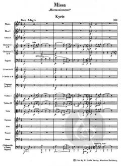 Missa B-Dur Hob.XXII:14 von Joseph Haydn 