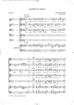 Laudibus In Sanctis von William Byrd 