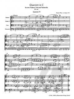 Die 10 berühmten Streichquartette von Wolfgang Amadeus Mozart im Alle Noten Shop kaufen
