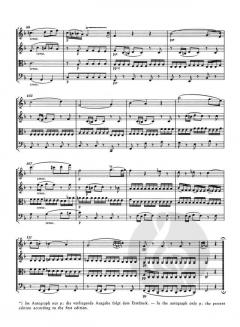 Streichquartett KV 465 von Wolfgang Amadeus Mozart im Alle Noten Shop kaufen