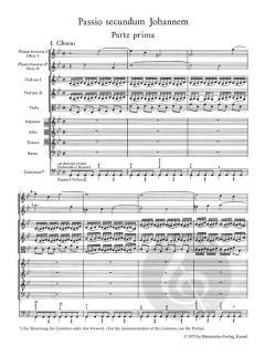 Johannes-Passion BWV 245 von Johann Sebastian Bach 