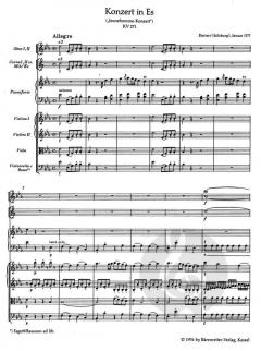 Konzert Nr. 9 in Es KV 271 von Wolfgang Amadeus Mozart für Klavier und Orchester (Jeunehomme) im Alle Noten Shop kaufen