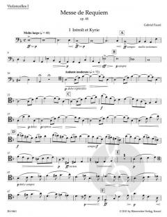 Messe de Requiem op. 48 von Gabriel Fauré 