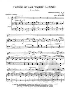 Fantaisie Sur 'Don Pasquale' von Stanislas Verroust 