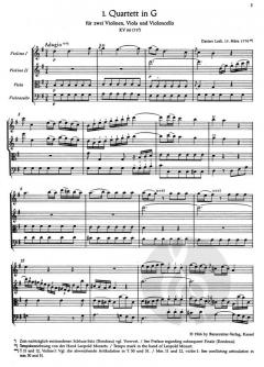 Die 13 frühen Streichquartette von Wolfgang Amadeus Mozart im Alle Noten Shop kaufen