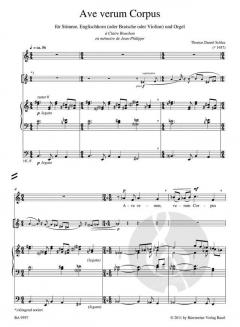 Ave verum Corpus von Thomas Daniel Schlee (Download) 